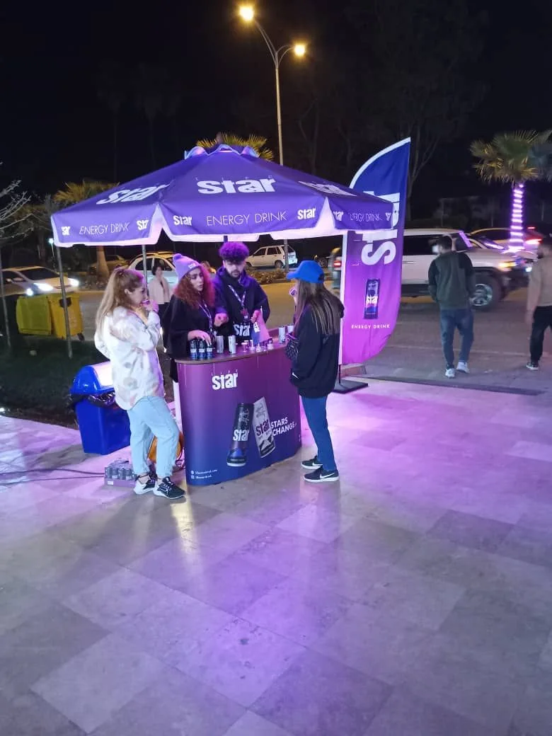 سایبان چتری رستورانی